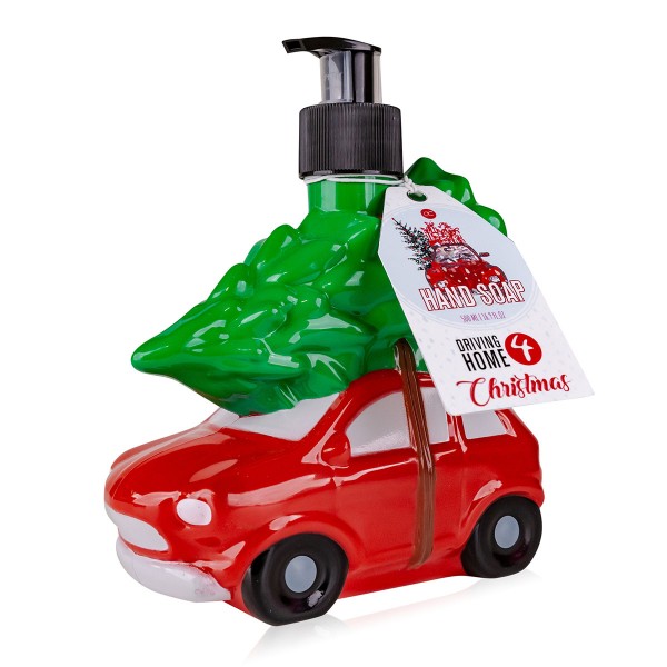 Seifenspender Auto mit Weihnachtsbaum