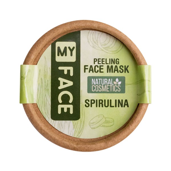 Gesichtsmaske "MY FACE" - Peeling Maske mit Spirulina